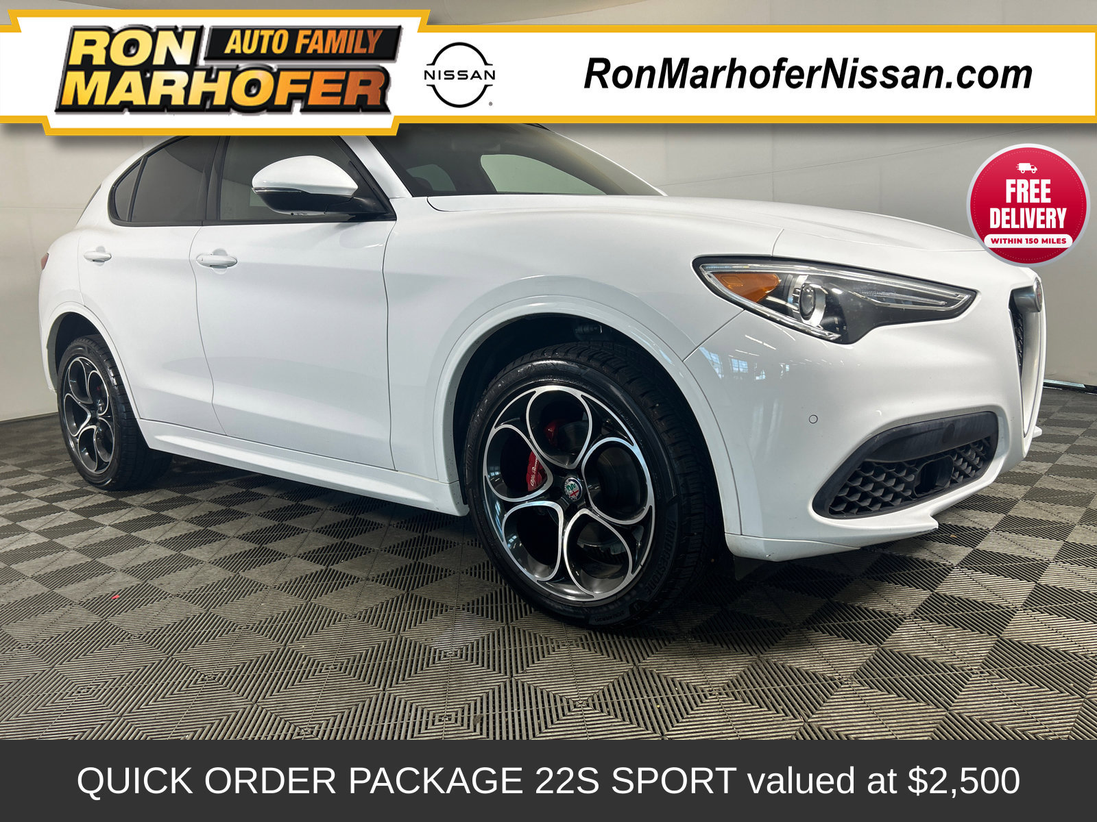 Used 2020 Alfa Romeo Stelvio Ti Sport w/ Quick Order Package 22S Sport AWD/4WD 360° Tour