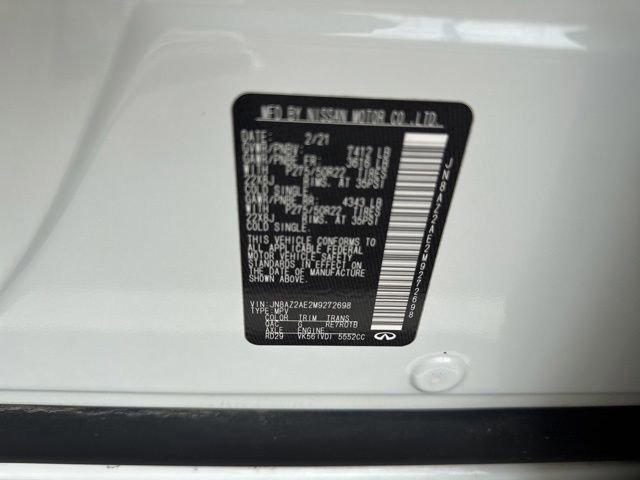 Used 2021 INFINITI QX80 Premium Select w/ Cargo Package image 9