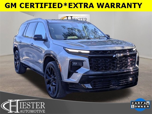 Certified 2024 Chevrolet Traverse RS
