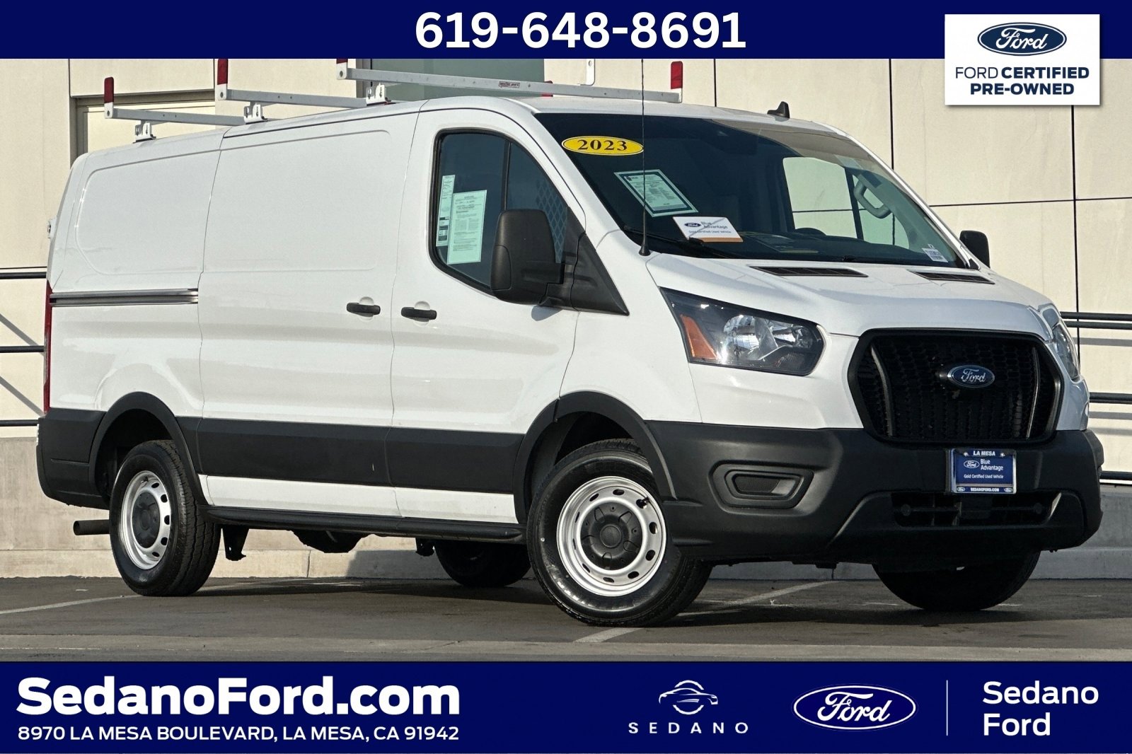 Certified 2023 Ford Transit 150 Low Roof image 1
