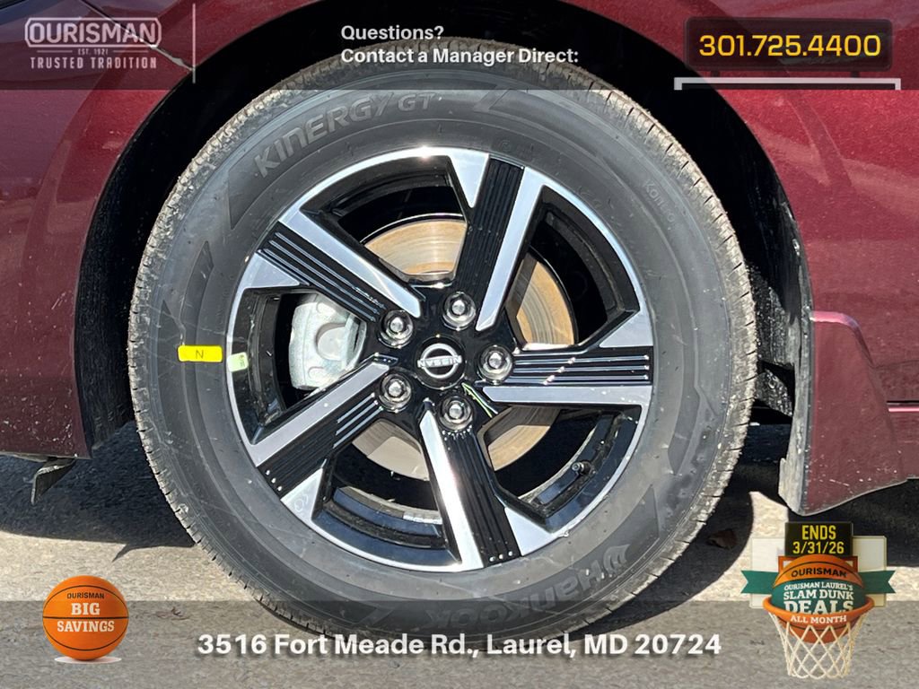 New 2025 Nissan Sentra SV w/ All-Weather Package image 5