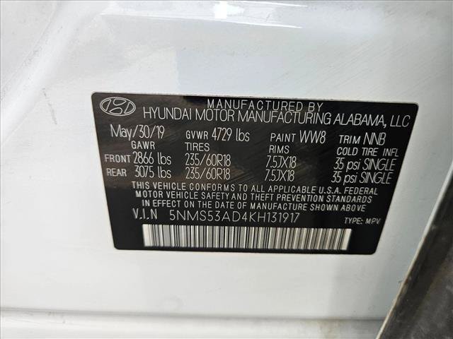 Used 2019 Hyundai Santa Fe FWD image 19