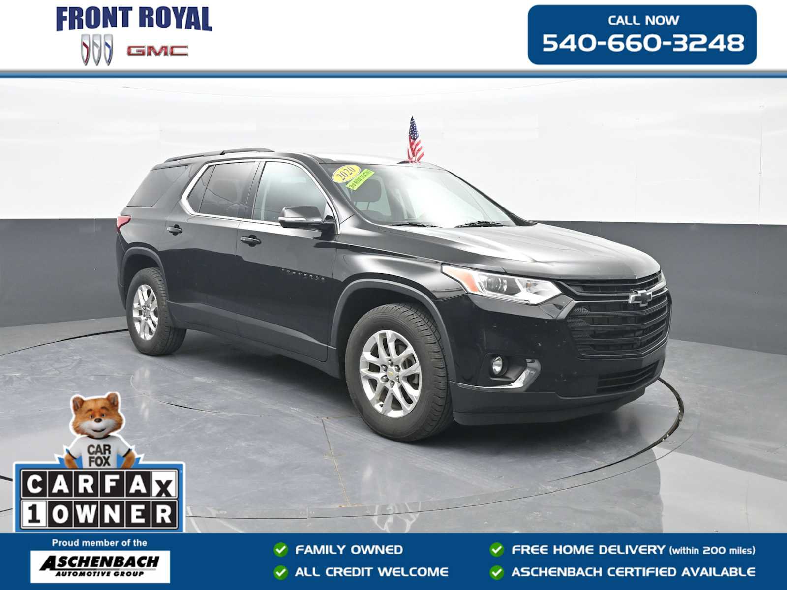 Used 2020 Chevrolet Traverse LT w/ LPO, Blackout Package