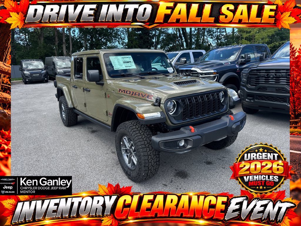 New 2026 Jeep Gladiator Mojave