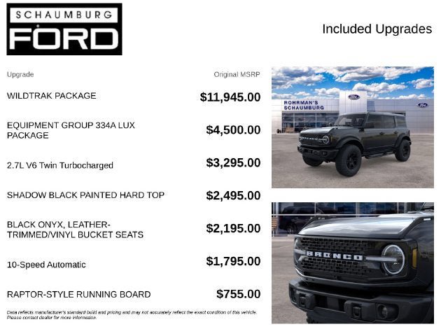 New 2026 Ford Bronco Badlands w/ Wildtrak Package AWD/4WD image 4