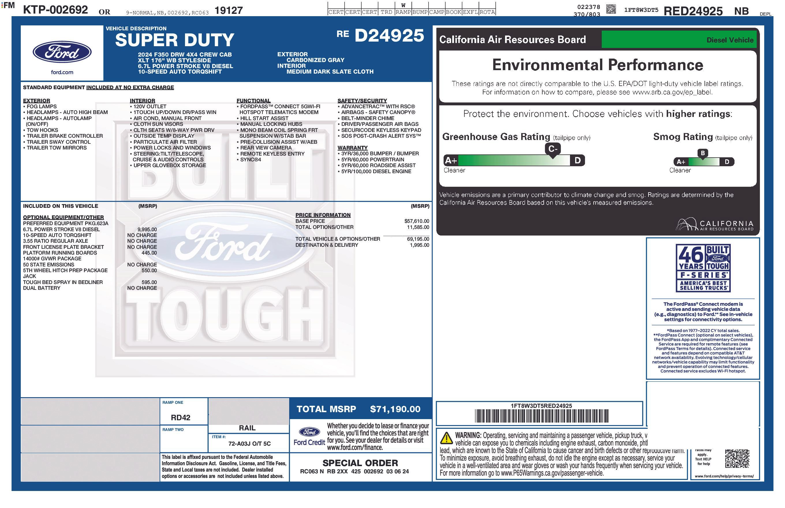 Used 2024 Ford F350 XLT AWD/4WD image 8