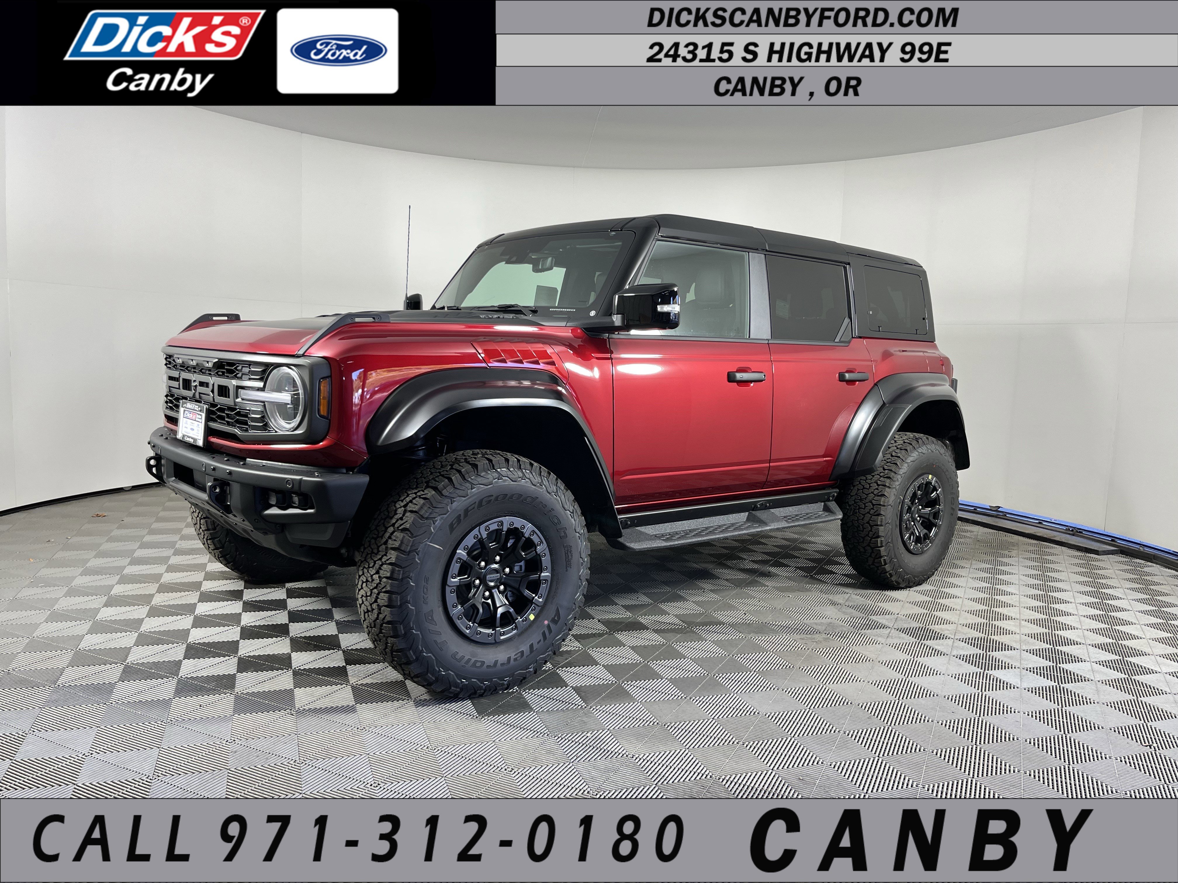 New 2025 Ford Bronco Raptor