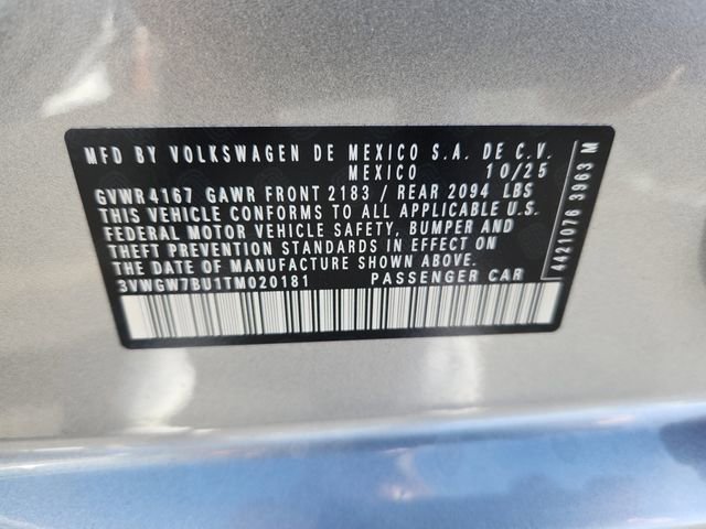 New 2026 Volkswagen Jetta SEL image 10