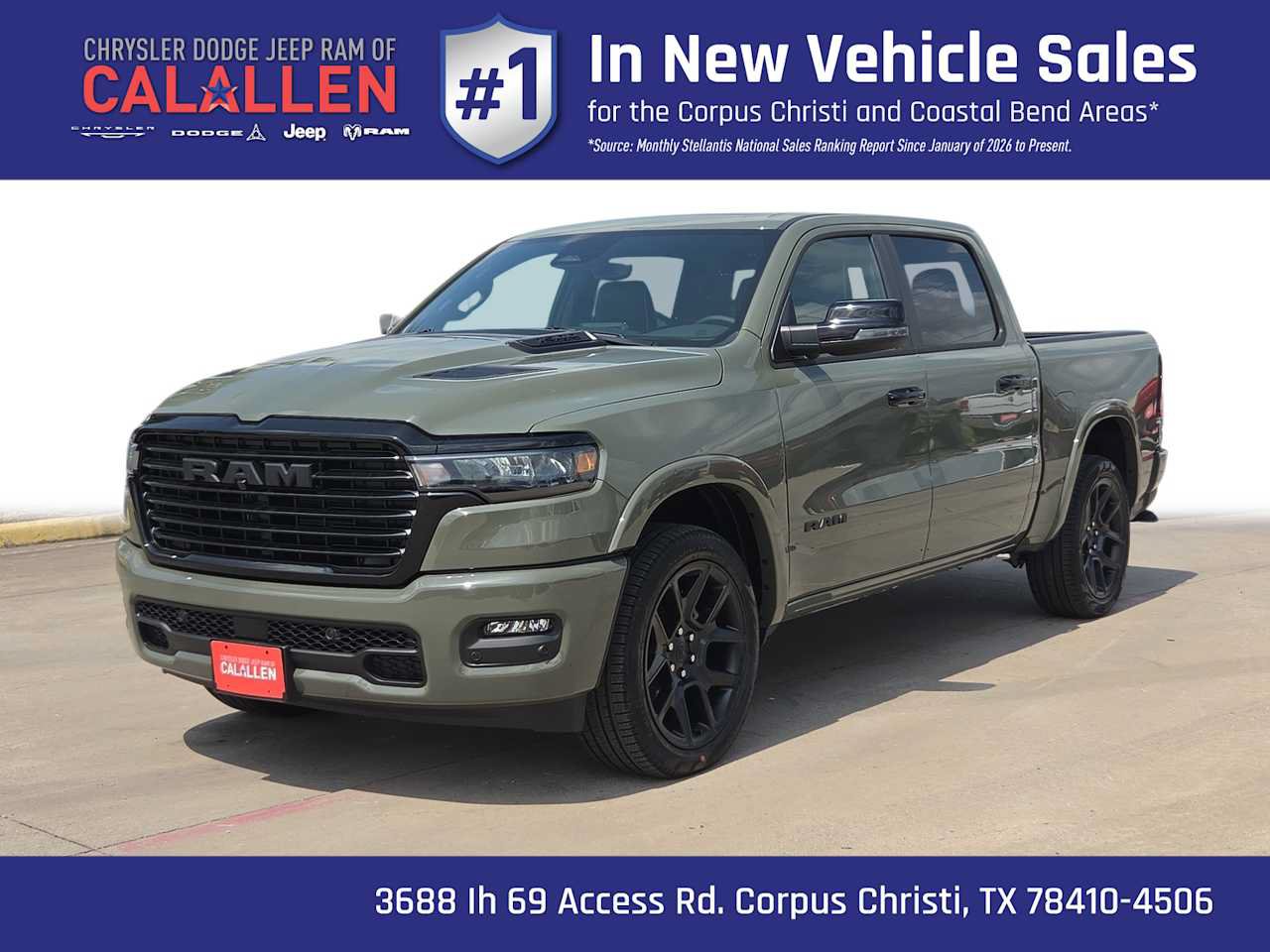 New 2026 RAM 1500 Laramie w/ Night Edition