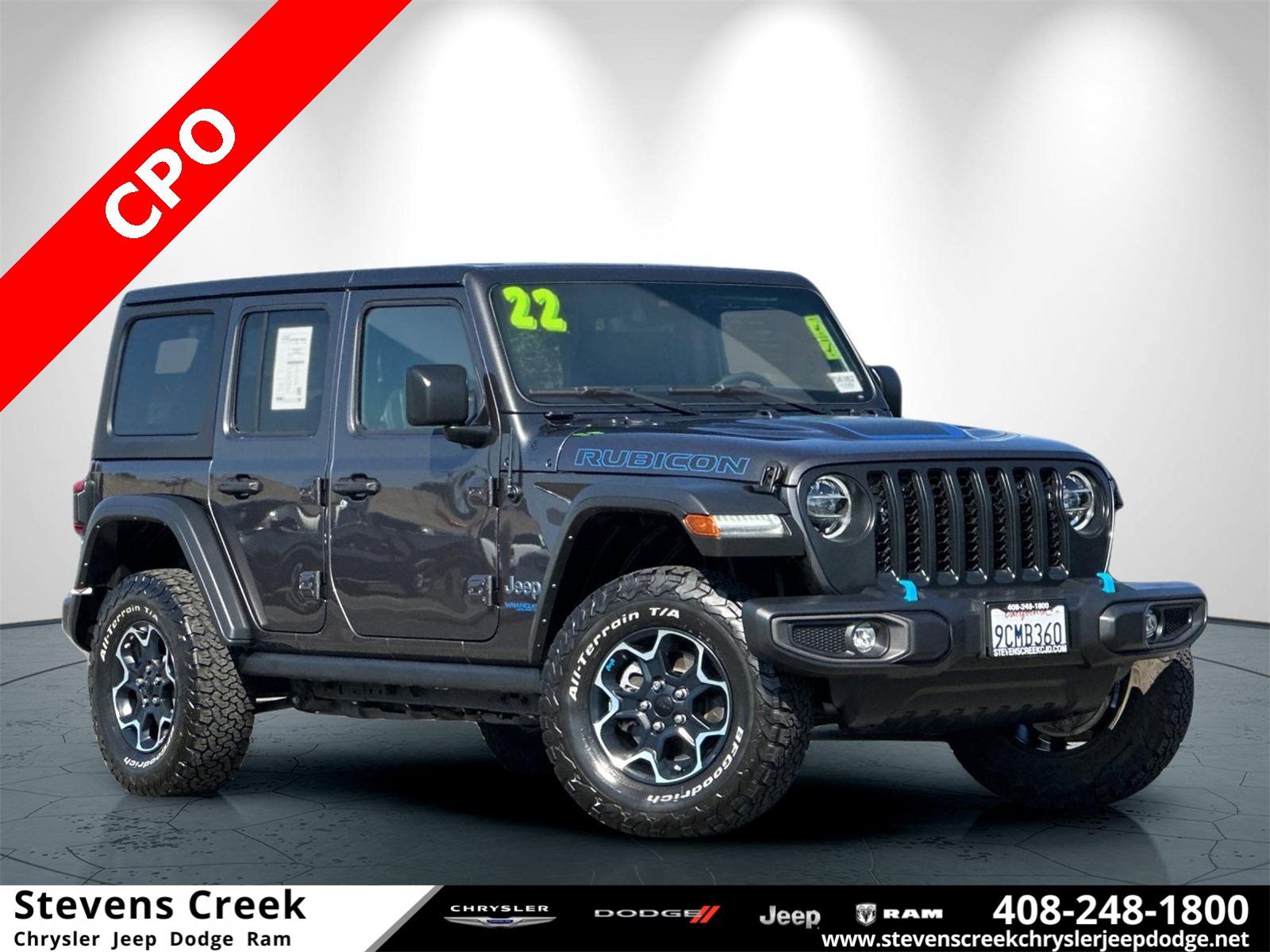 Certified 2022 Jeep Wrangler Unlimited Rubicon 4xe w/ Cold Weather Group