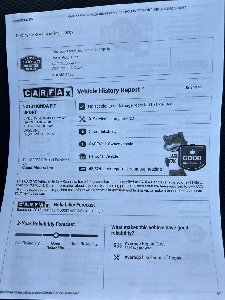 Used 2013 Honda Fit Sport image 41