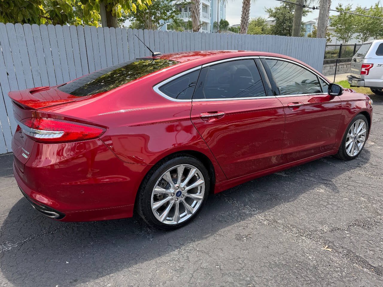 Used 2017 Ford Fusion Platinum FWD image 16