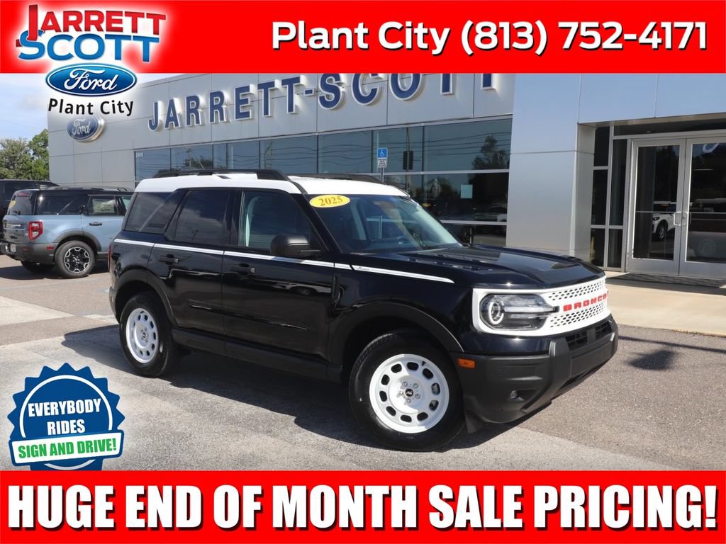 Certified 2025 Ford Bronco Sport Heritage w/ Convenience Package AWD/4WD image 1