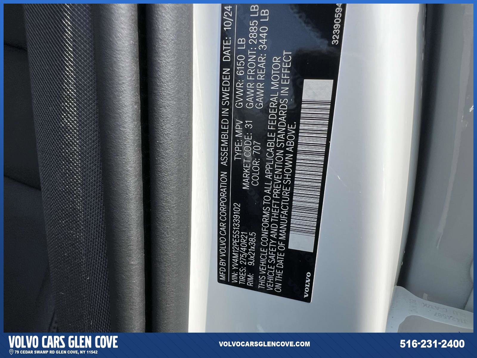 Certified 2025 Volvo XC90 B5 Plus w/ Protection Package Premier image 20