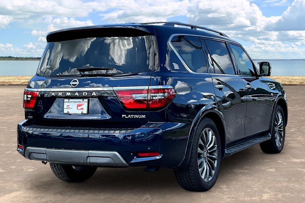 Used 2022 Nissan Armada Platinum w/ Captain's Chairs Package RWD image 4