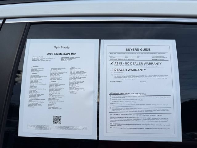 Used 2019 Toyota RAV4 XLE w/ Convenience Package AWD/4WD image 26