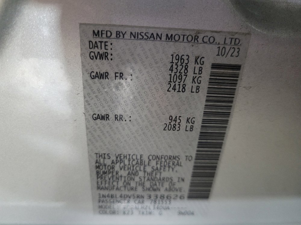 Used 2024 Nissan Altima 2.5 SV image 33