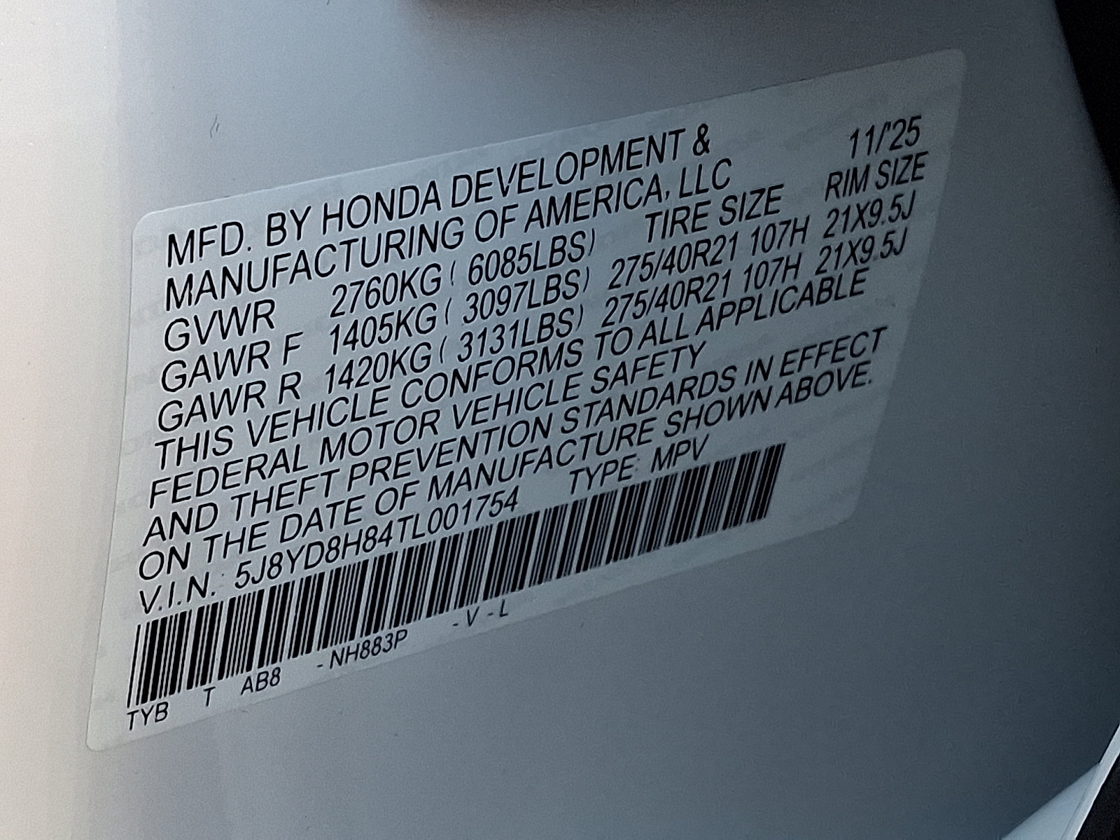 New 2026 Acura MDX Type S w/ Advance Package AWD/4WD image 18