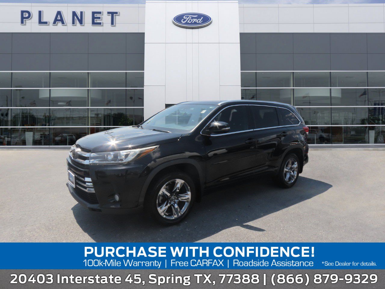 Used 2018 Toyota Highlander Limited Platinum AWD/4WD image 1
