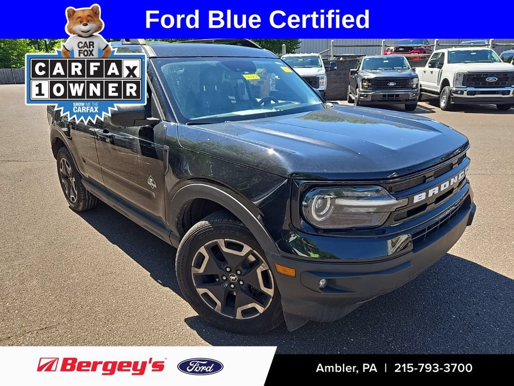 Used 2022 Ford Bronco Sport Outer Banks w/ Tech Package AWD/4WD video 1
