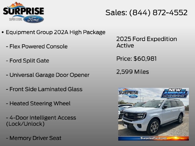 Certified 2025 Ford Expedition Active AWD/4WD image 13