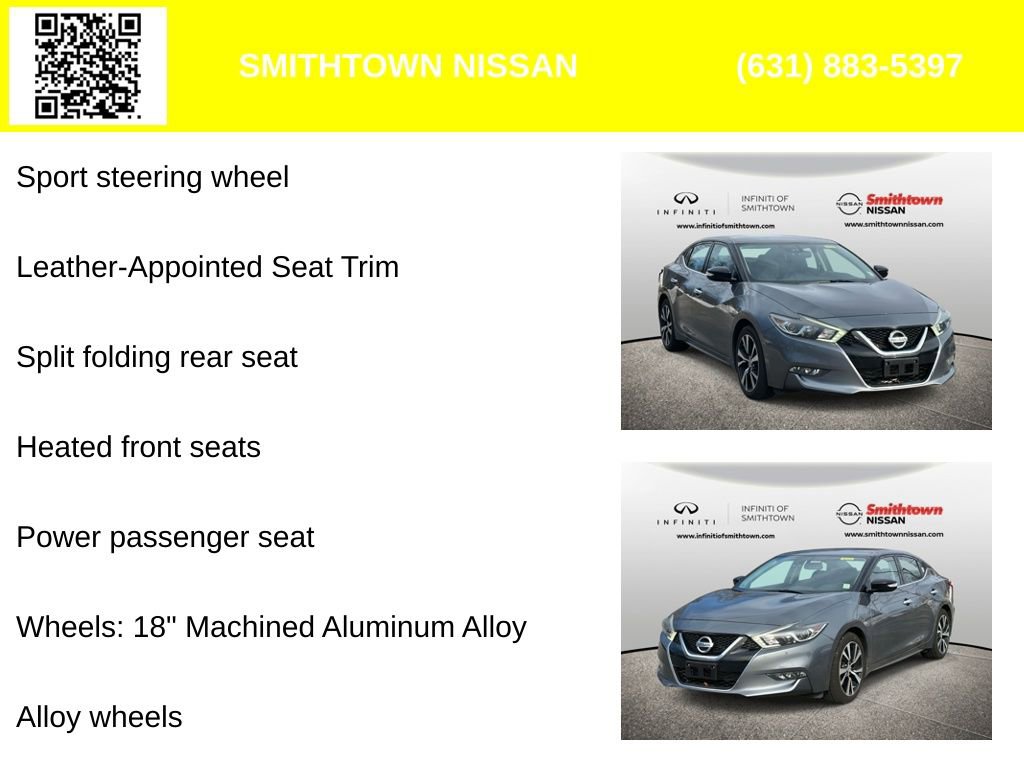 Used 2018 Nissan Maxima 3.5 SV image 16