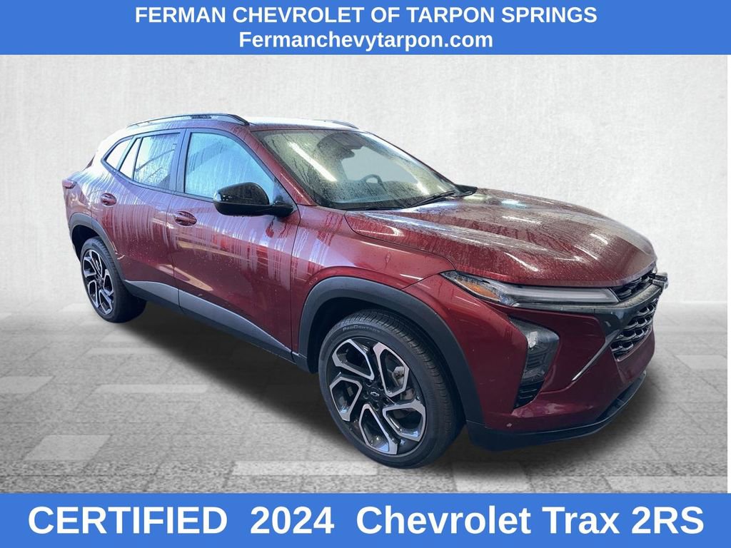 Certified 2024 Chevrolet Trax RS w/ Driver Confidence Package image 1