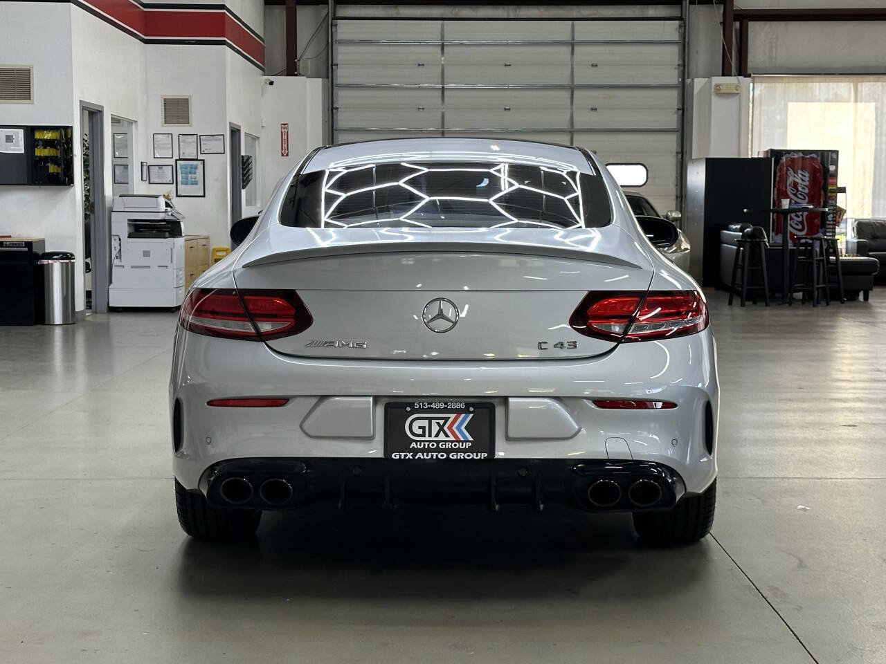 Used 2021 Mercedes-Benz C 43 AMG 4MATIC Coupe w/ Driver Assistance Package image 3