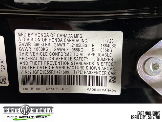 Used 2024 Honda Civic Si image 26