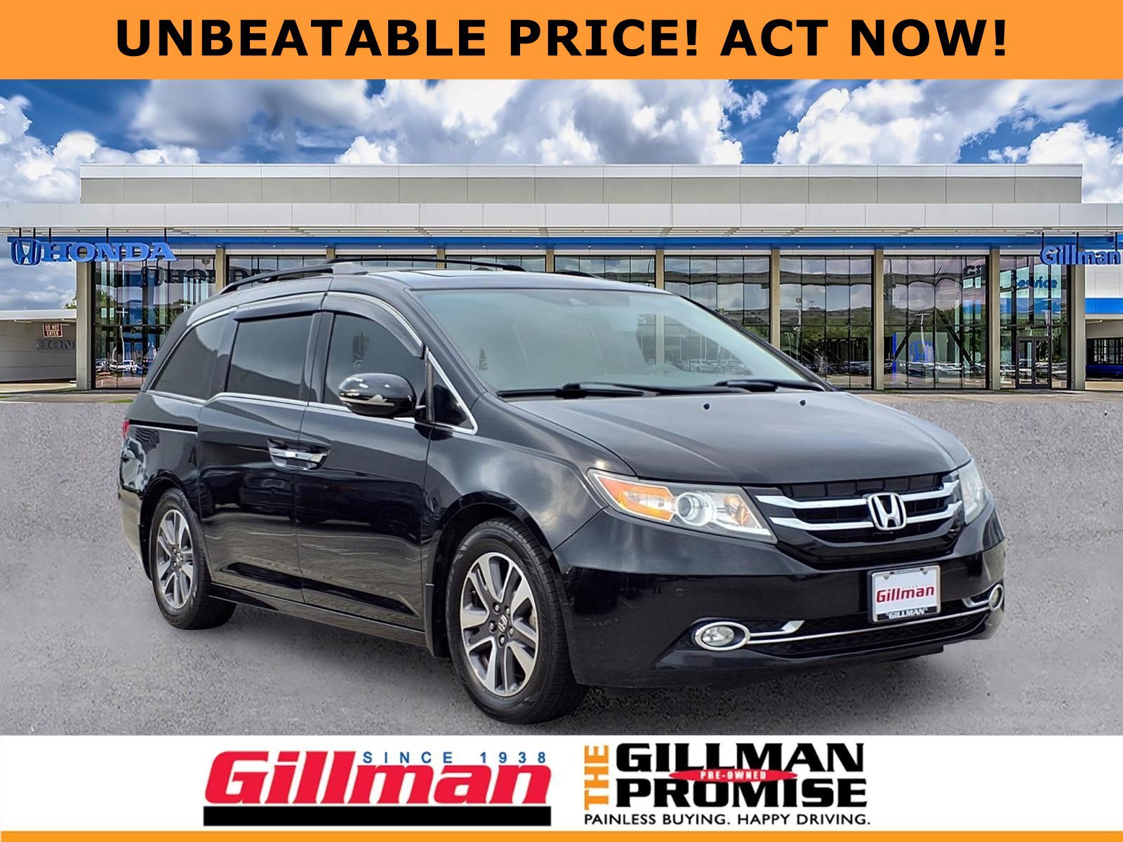 Used 2014 Honda Odyssey Touring Elite image 1