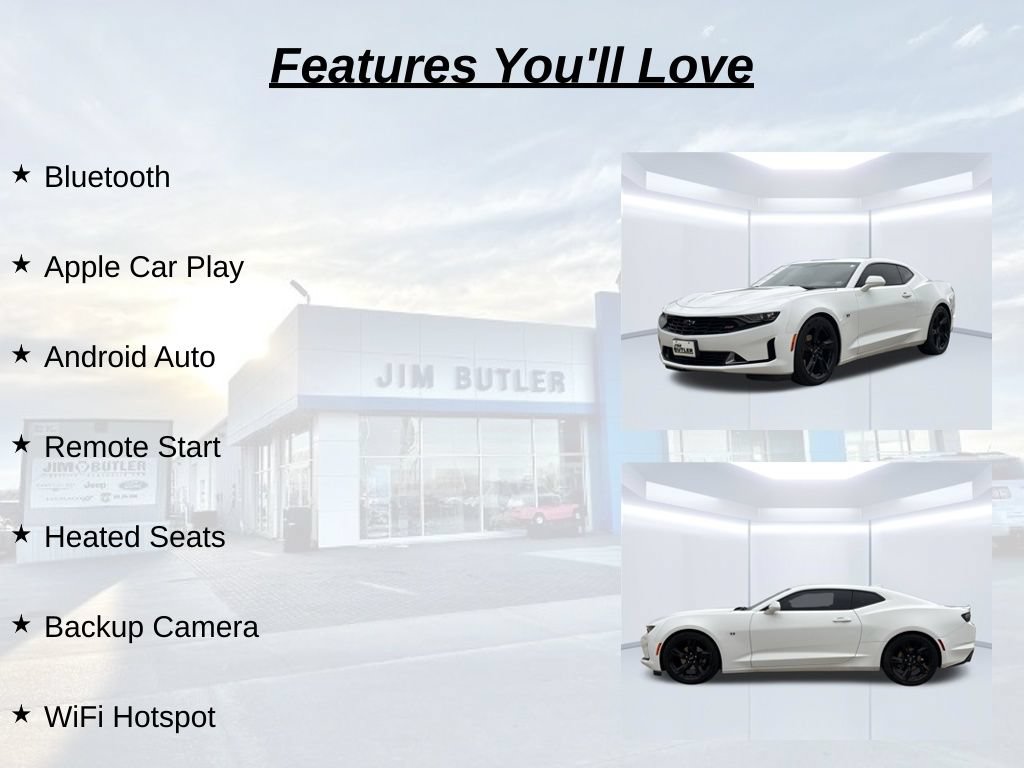 Used 2020 Chevrolet Camaro LT w/ RS Package RWD image 8