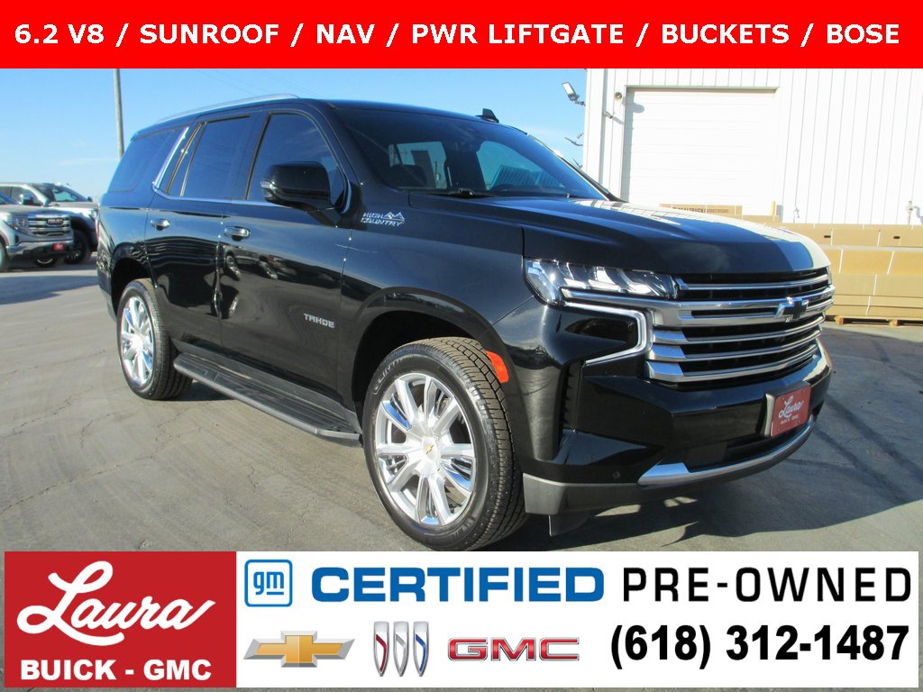 Certified 2021 Chevrolet Tahoe High Country