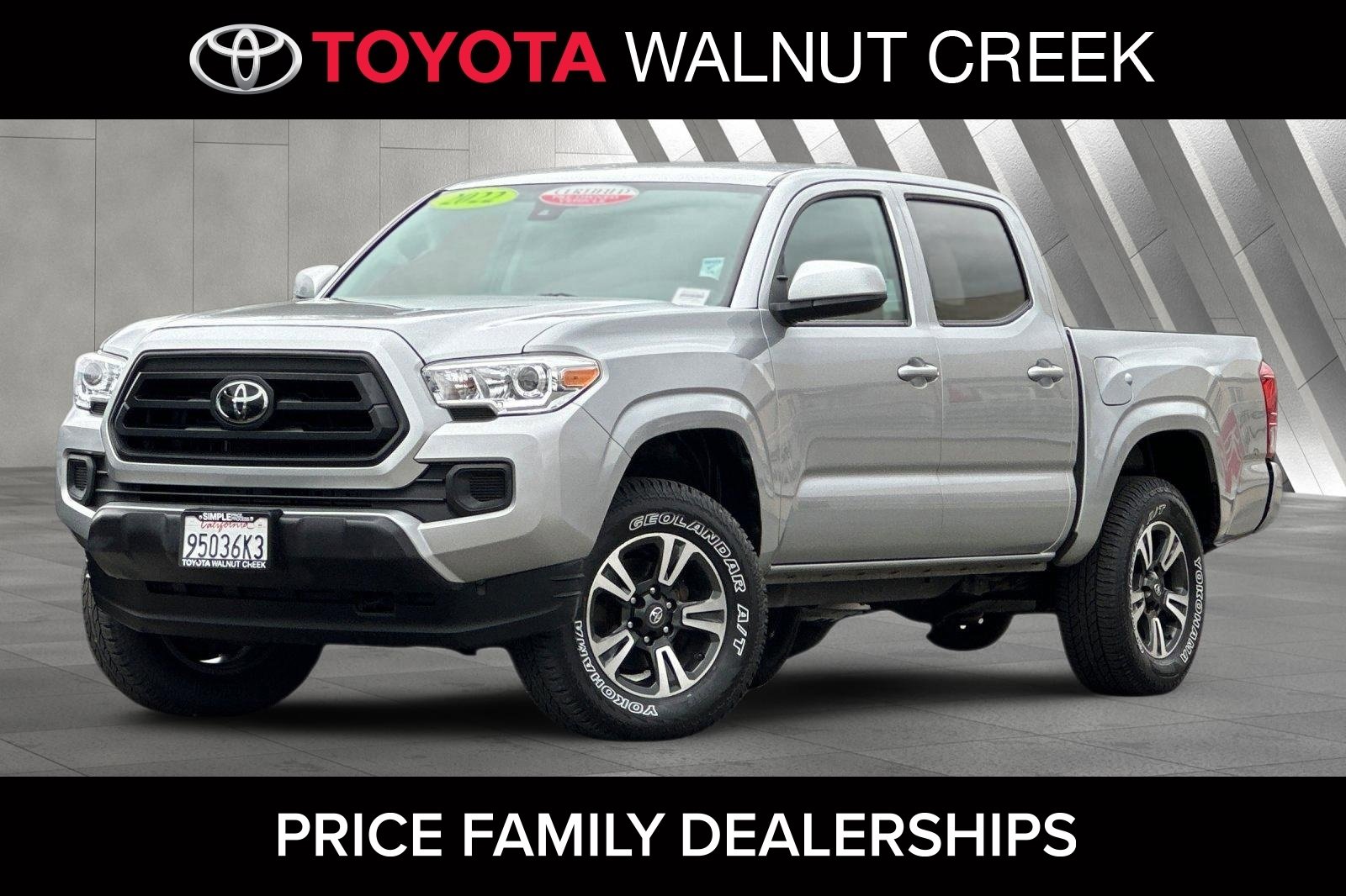 Certified 2022 Toyota Tacoma SR