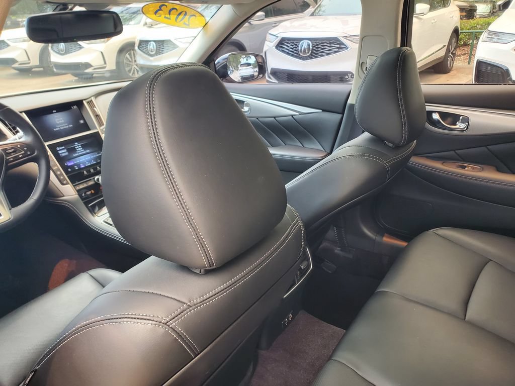 Used 2023 INFINITI Q50 Luxe w/ Cargo Package RWD image 9