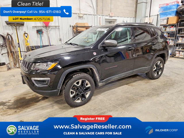 Used 2018 Jeep Compass Trailhawk w/ Navigation Group AWD/4WD image 1