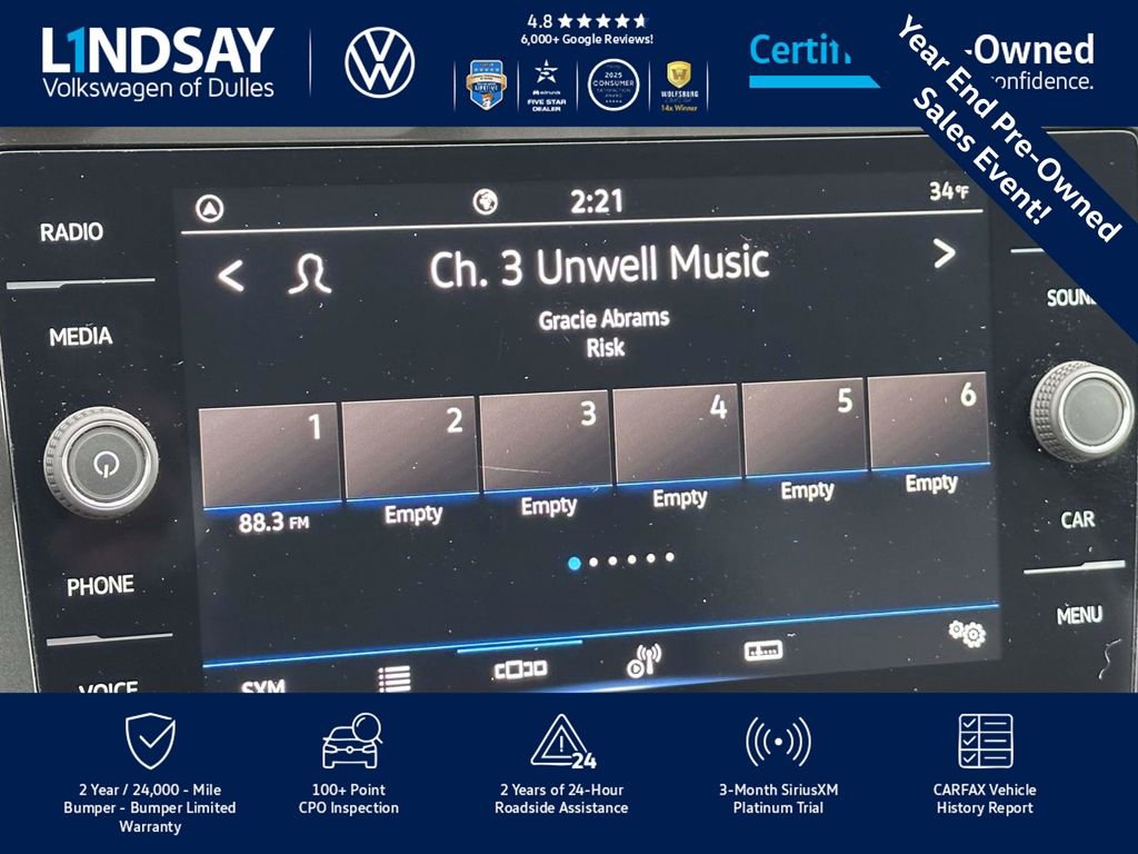 Certified 2022 Volkswagen Tiguan SE image 19