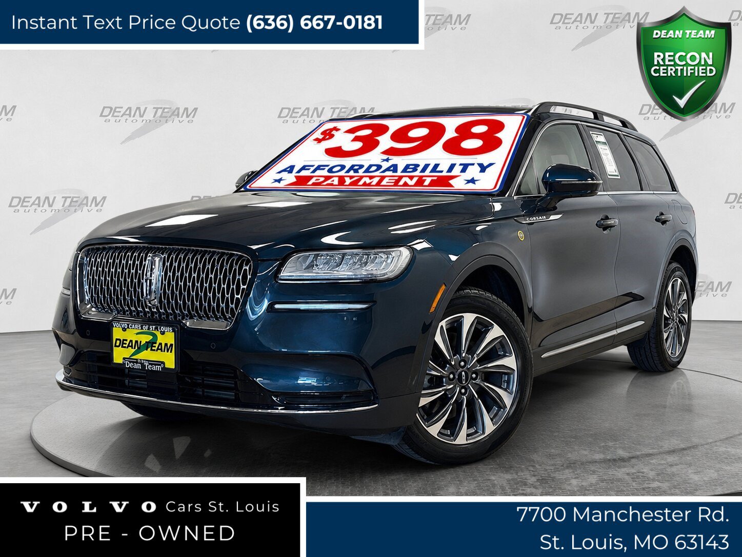 Used 2022 Lincoln Corsair Reserve w/ Equipment Group 201A AWD/4WD image 1