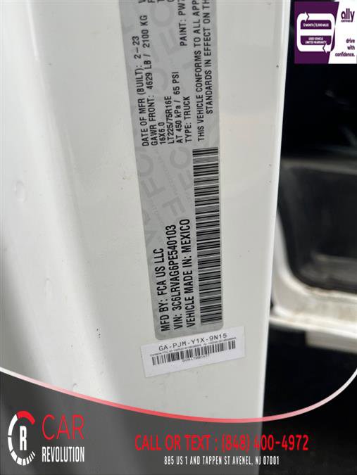 Used 2023 RAM ProMaster 1500 image 9