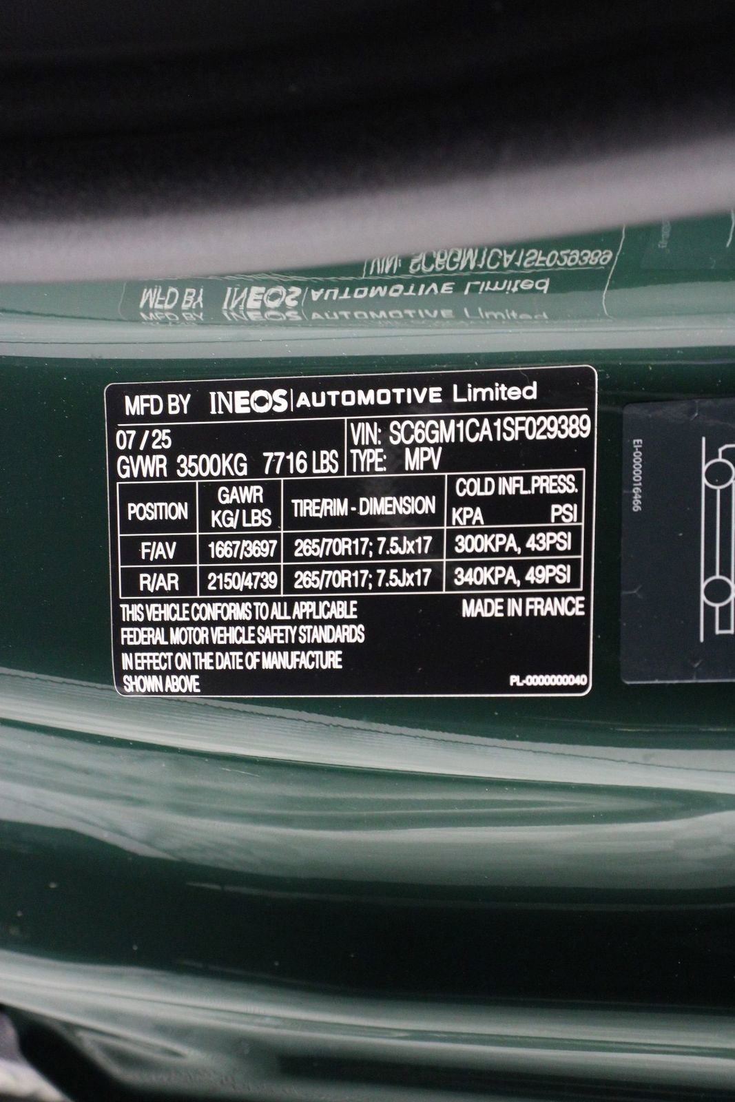 New 2025 INEOS Grenadier image 21