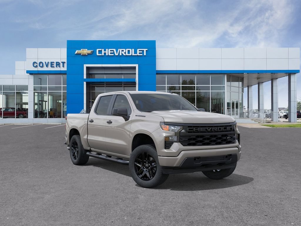 New 2026 Chevrolet Silverado 1500 Custom w/ Turbomax Blackout Package
