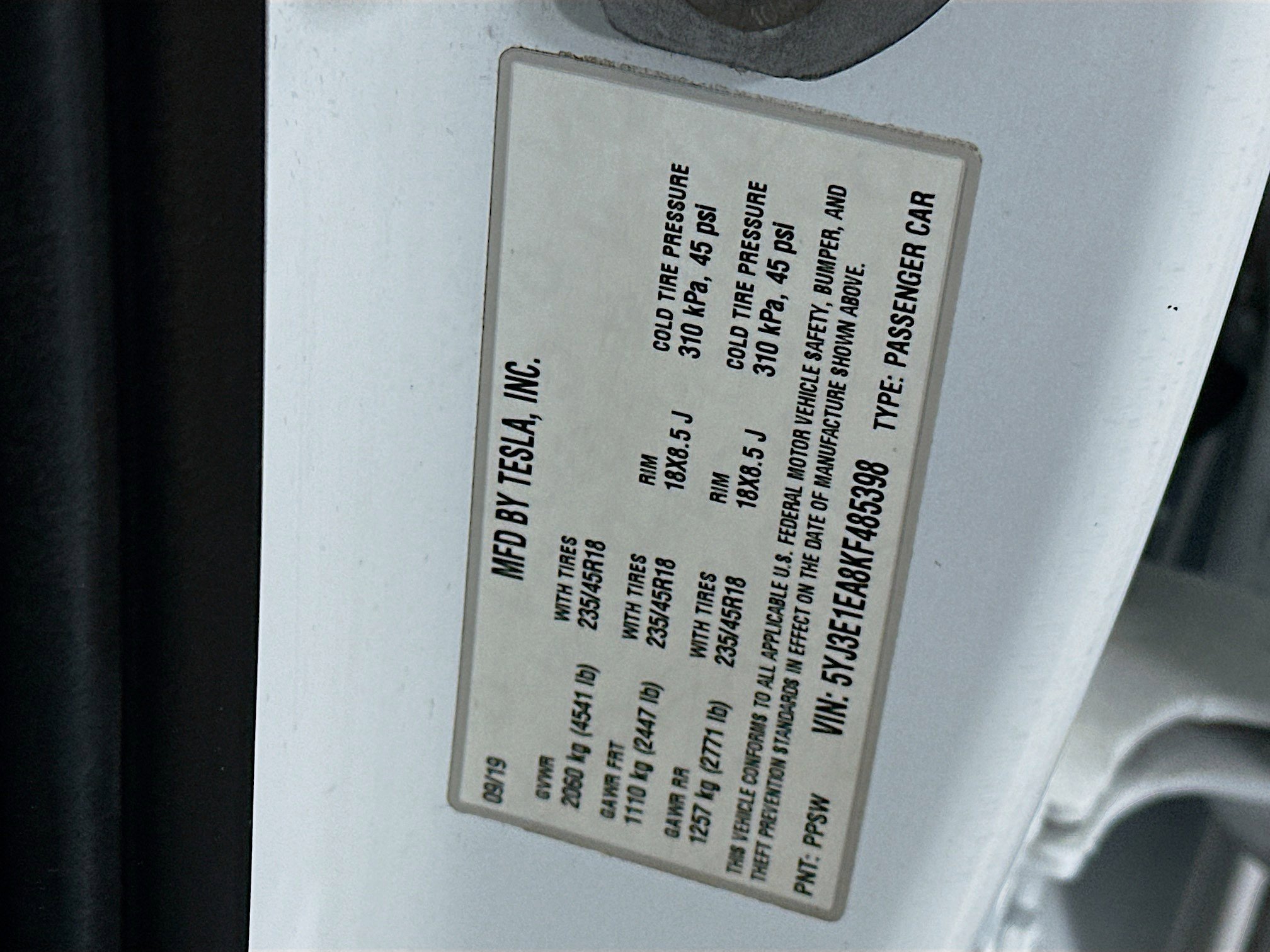 Used 2019 Tesla Model 3 Standard Range Plus RWD image 12