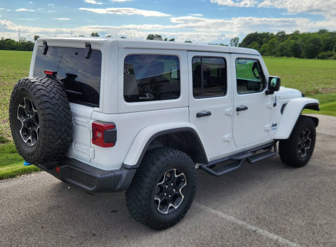 Used 2021 Jeep Wrangler Unlimited Rubicon 4xe w/ Cold Weather Group AWD/4WD image 24
