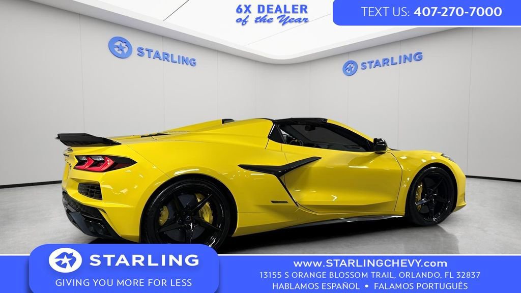 Used 2025 Chevrolet Corvette E-Ray w/ Stealth Interior Trim Package image 1