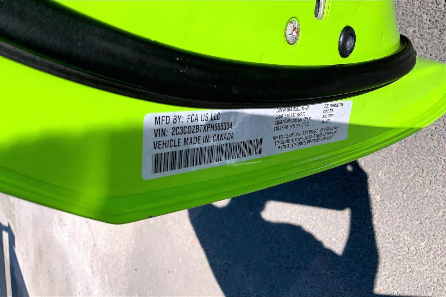 Used 2023 Dodge Challenger R/T w/ Blacktop Package RWD image 29