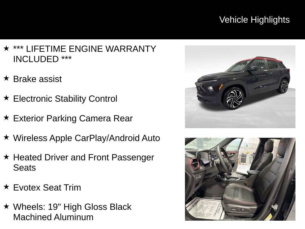 New 2026 Chevrolet TrailBlazer RS w/ Convenience Package image 2