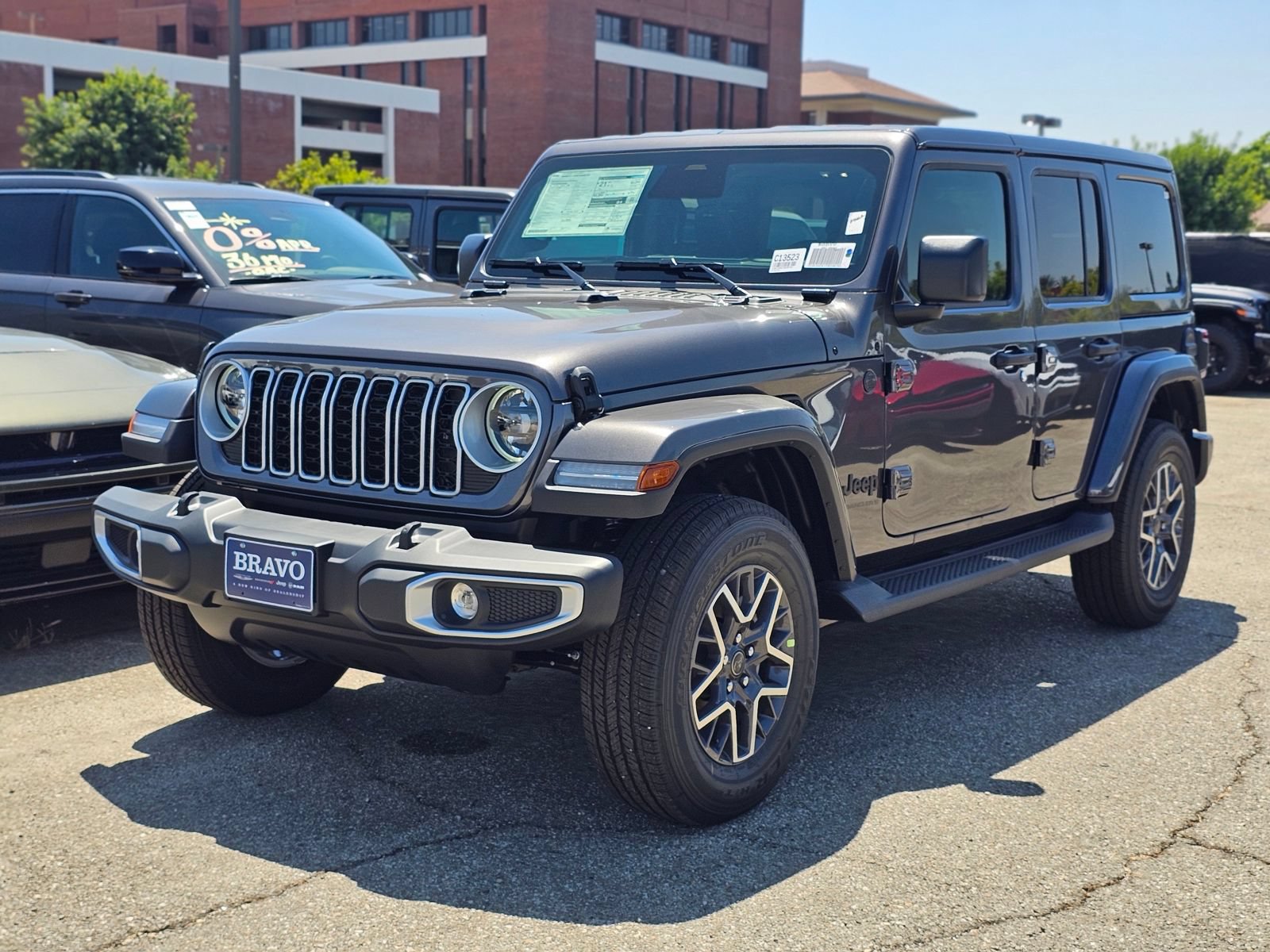 New 2026 Jeep Wrangler Unlimited Sahara w/ Safety Group AWD/4WD image 4