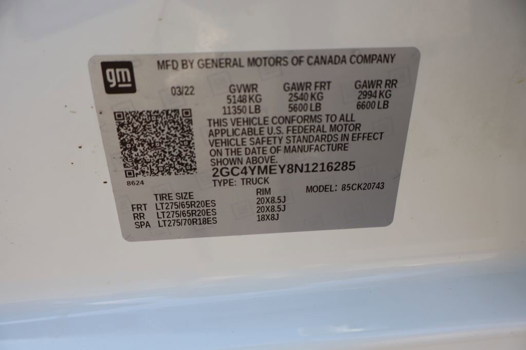 Used 2022 Chevrolet Silverado 2500 Custom w/ Custom Value Package image 47