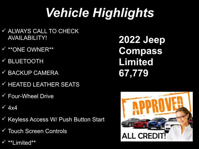 Used 2022 Jeep Compass Limited AWD/4WD image 9
