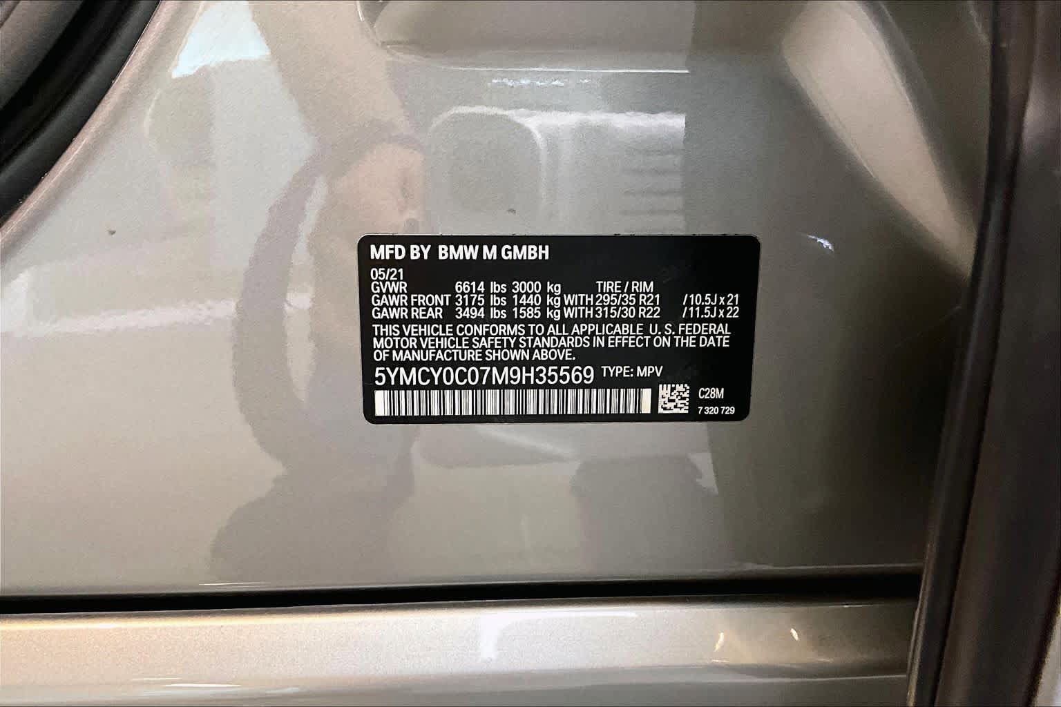 Used 2021 BMW X6 M w/ Competition Package AWD/4WD image 33