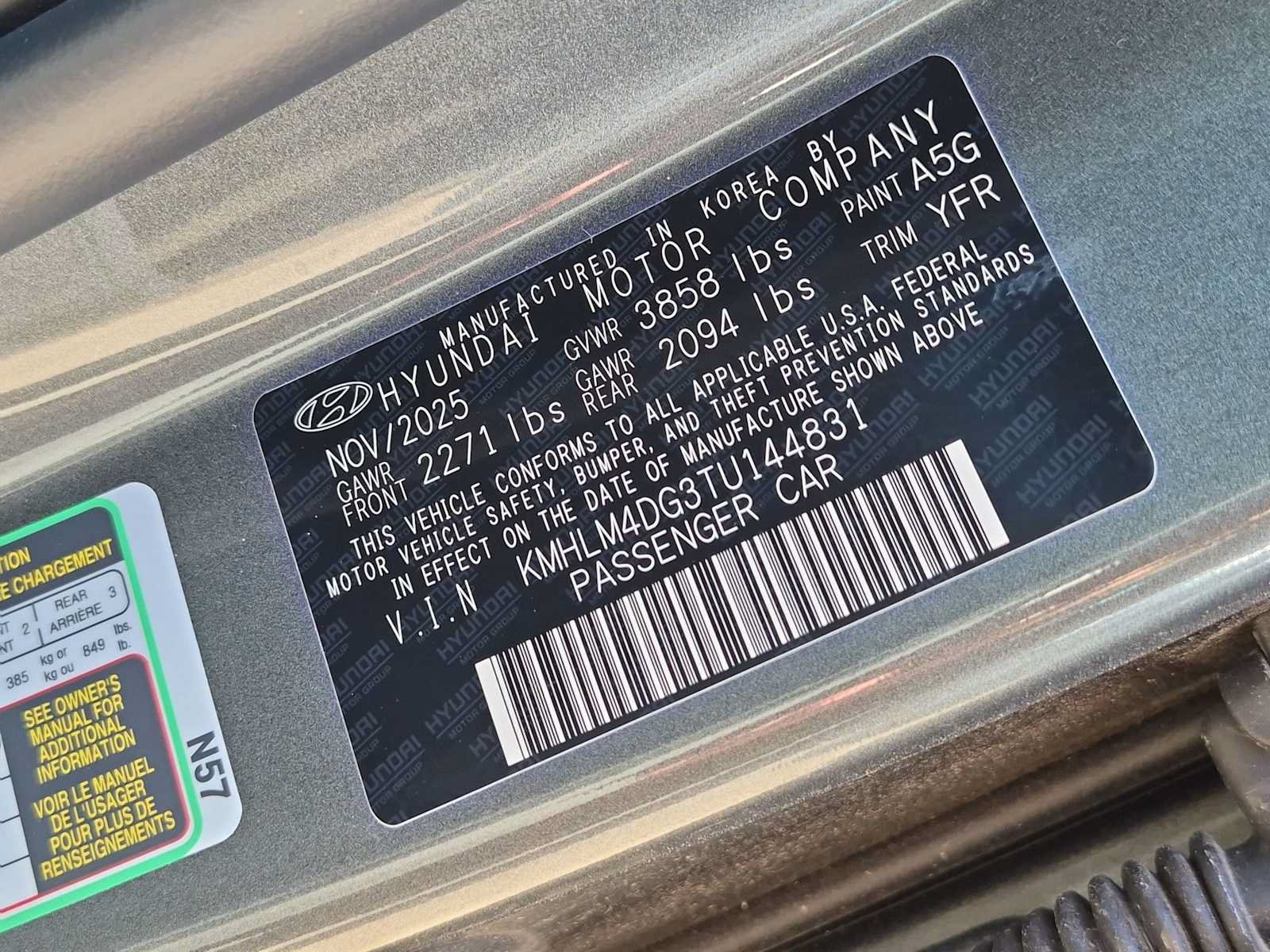 New 2026 Hyundai Elantra Sport w/ Cargo Package FWD image 33